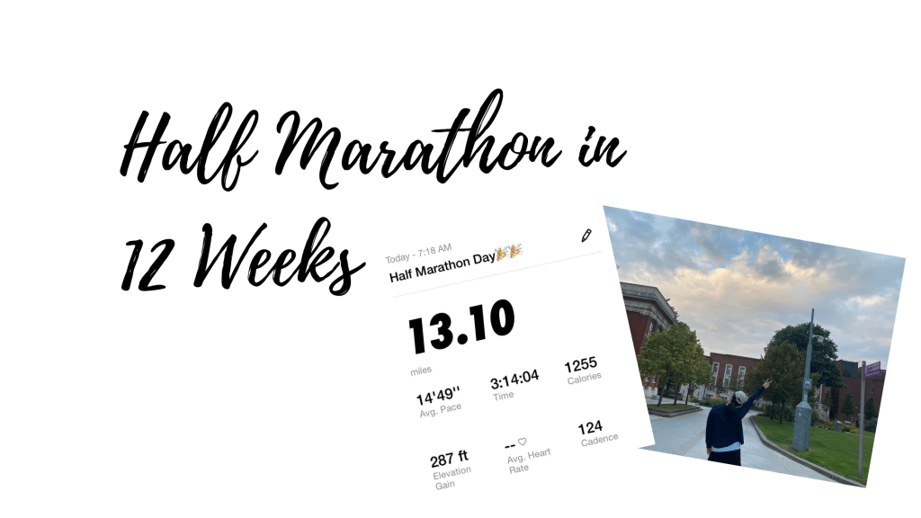 Running a Half Marathon in 12 weeks: My&nbsp;Reflections