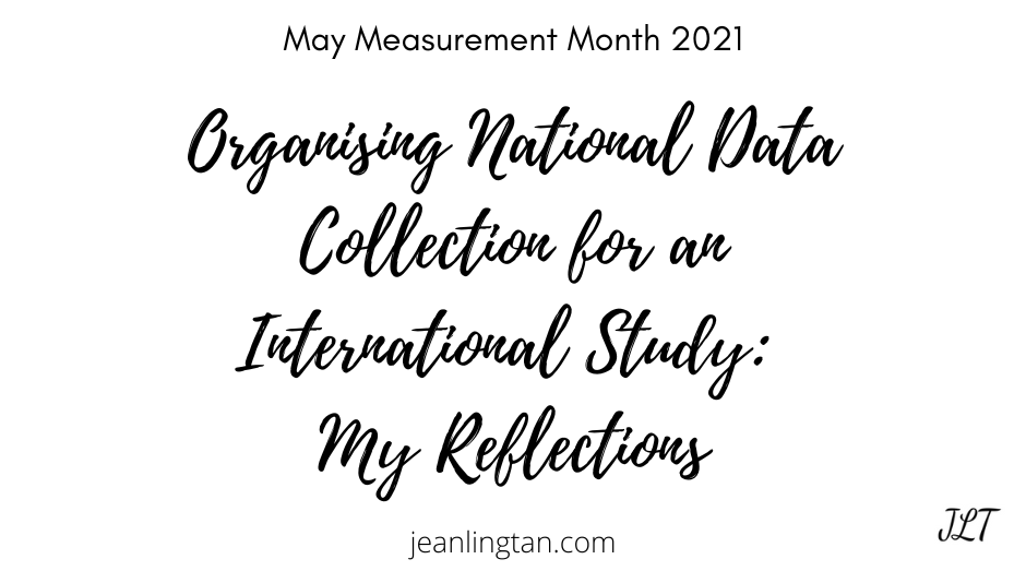 Organising England-wide Data Collection for an International Study: My&nbsp;Reflections